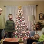 Christmas 2021 w Liam, Reilly, Devin, and Vanessa