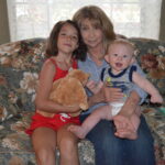 Denise w Claire and Liam 2010