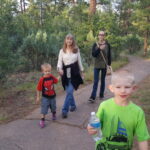 Hiking 2019 with Devin, Vanessa, Liam, and Reilly